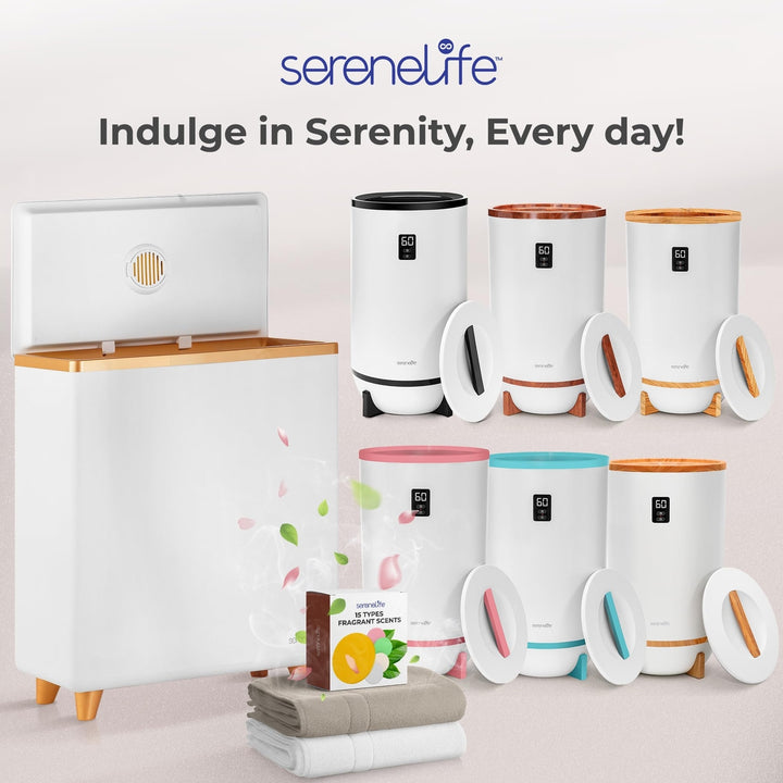 SereneLife Luxe Towel Warmer - Spa & Home Comfort