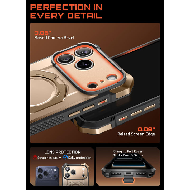 DesertGuard: MagSafe iPhone 17 Pro Max Case + Kickstand