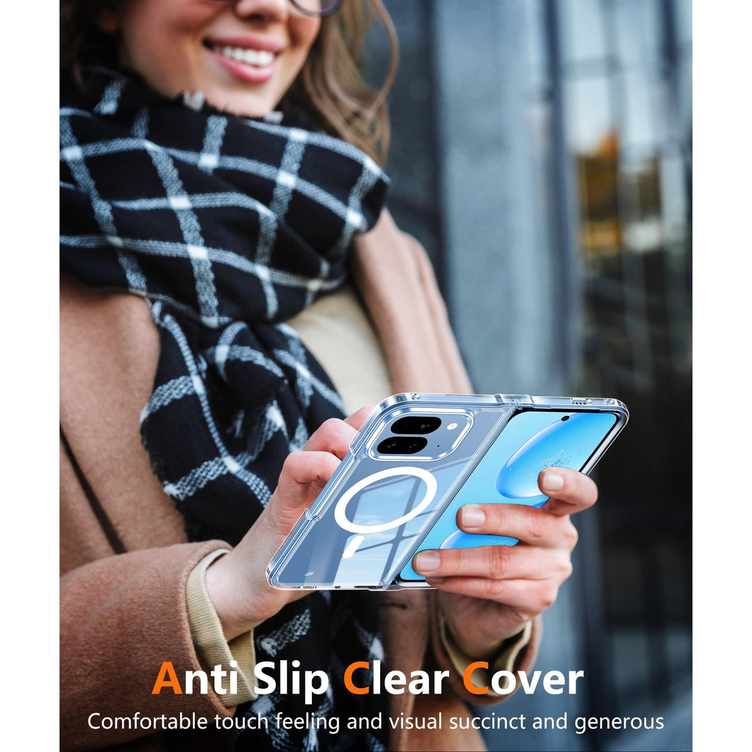 PixelProFold Clear Case - Shockproof & Slim! - DOKUTRONIX