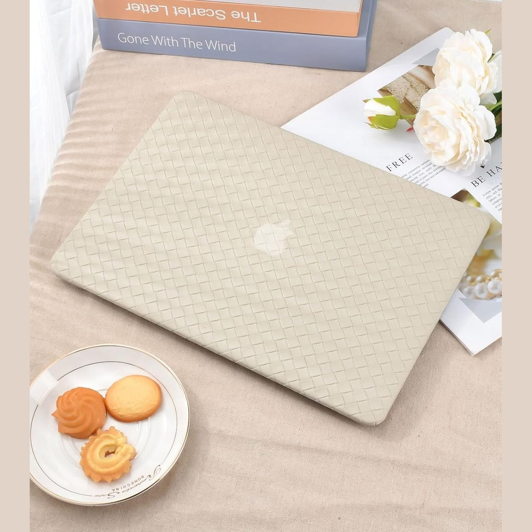 Seorsok Elegant Leather MacBook Air Case - Beige