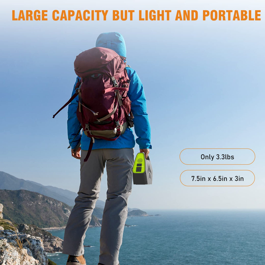 “SolarGo 97: Portable Power Hub for Adventure”
