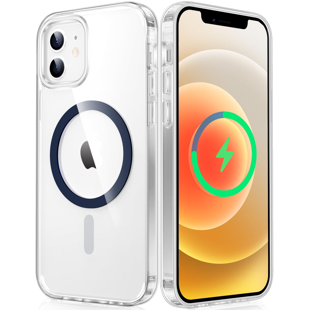 MaxGuard ClearShield: Magnetic Anti-Yellow iPhone Case