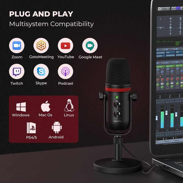 LumiVox Pro 2.0 LED Microphone - DOKUTRONIX