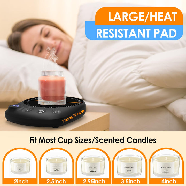SmartHeat Mug Warmer: Fast, Safe & Versatile