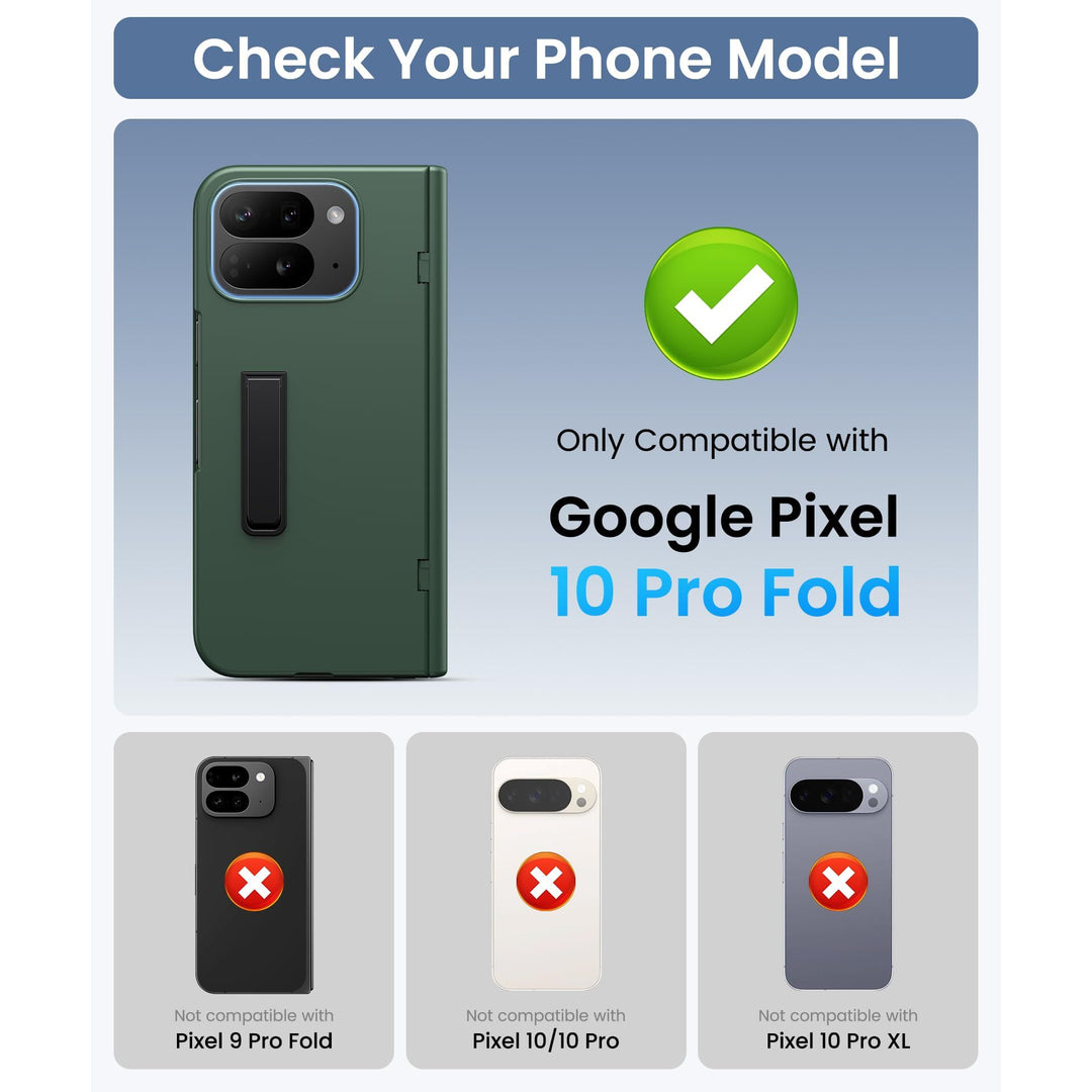 Pixel Pro Fold Case with Stand & Glass - DOKUTRONIX