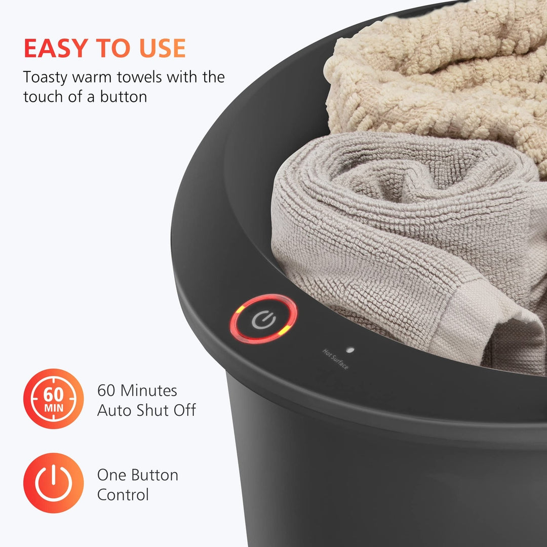 CozyHeat Towel Warmer - Quick Comfort for All
