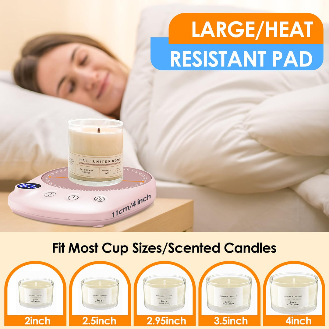 SmartHeat Mug Warmer: Fast, Safe & Versatile