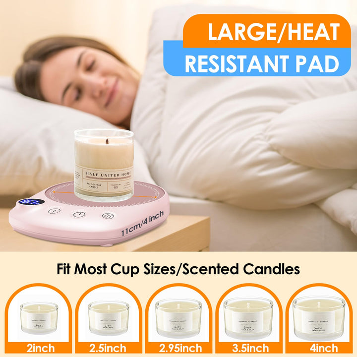 SmartHeat Mug Warmer: Fast, Safe & Versatile