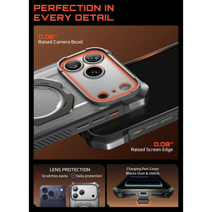 DesertGuard: MagSafe iPhone 17 Pro Max Case + Kickstand