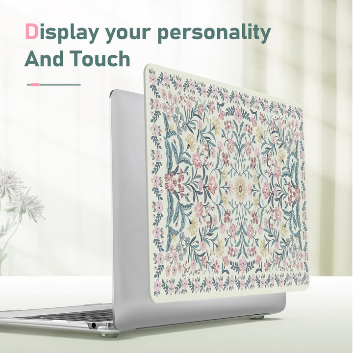 iLeadon Pink Floral MacBook Air 13 Case & Cover