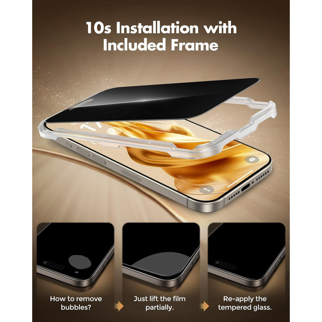 PrivacyShield 2-Pack for iPhone 16 Max