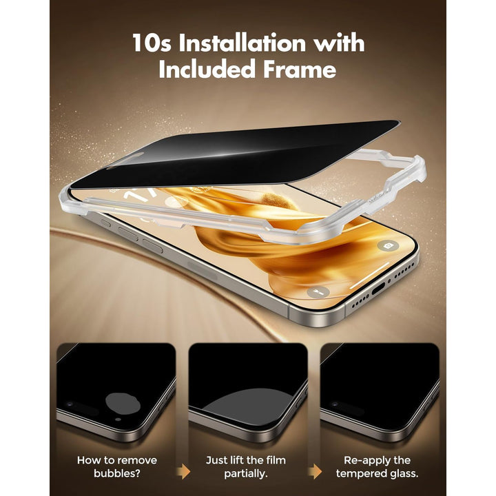 PrivacyShield 2-Pack for iPhone 16 Max