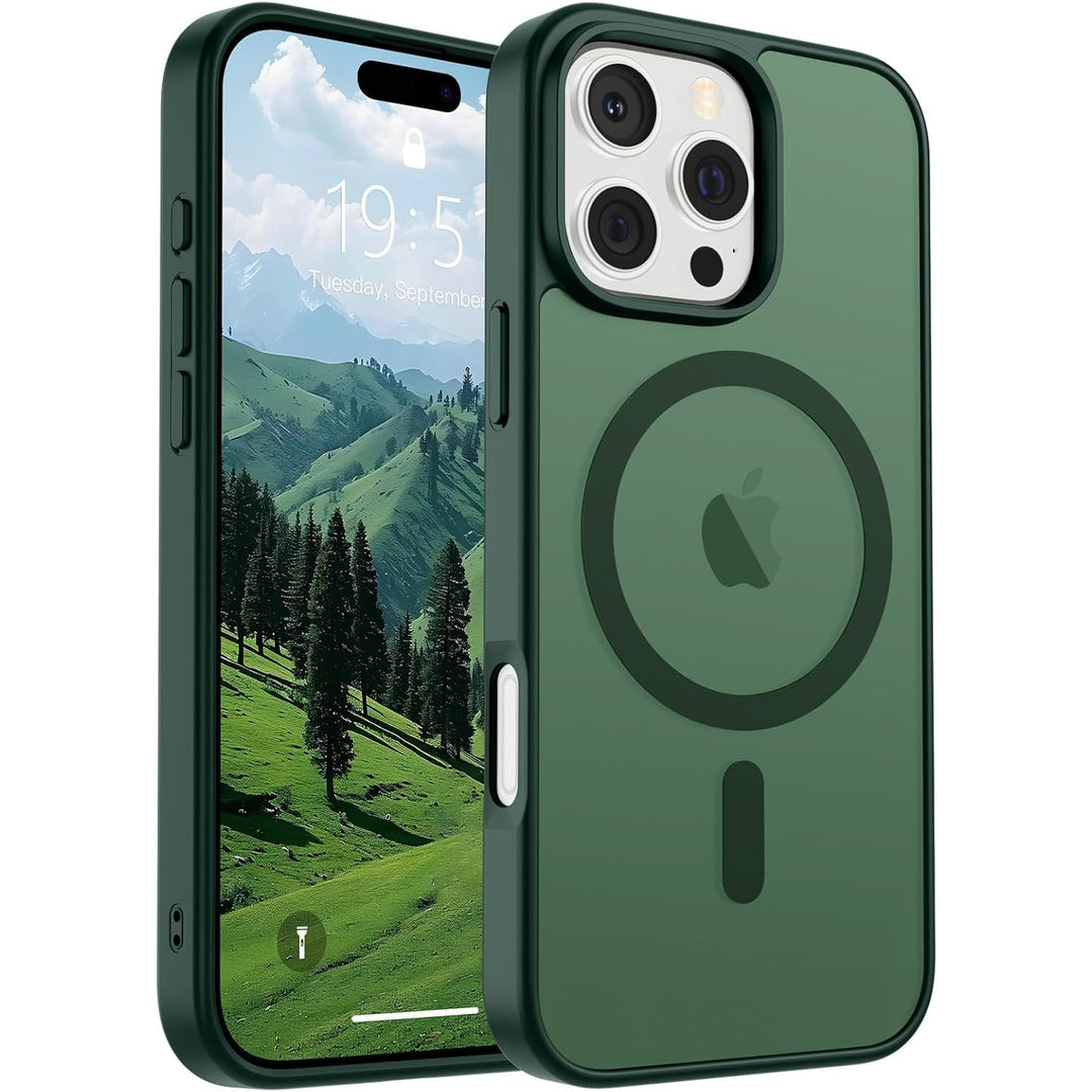 MagGuard Matte: iPhone 17 Pro Max Case - Blue Green