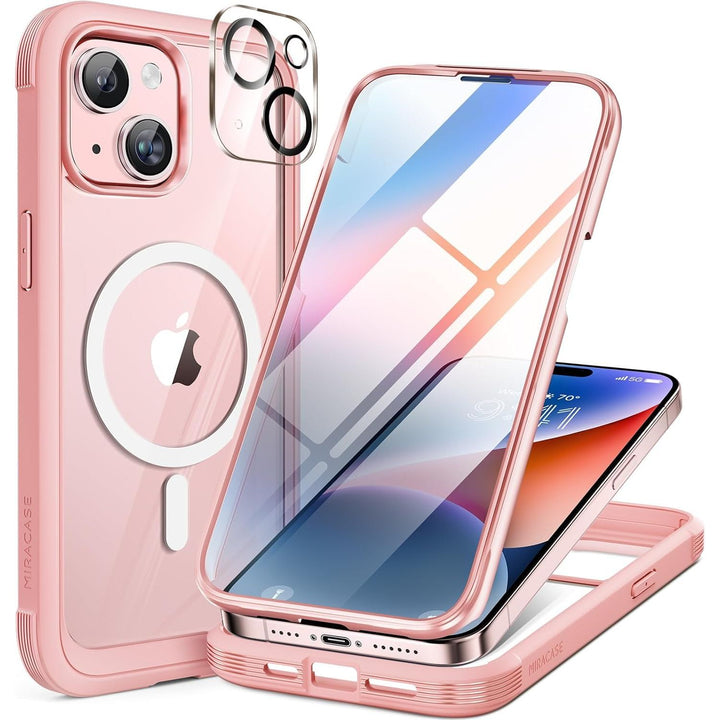 Miracase MagSafe Armor Case for iPhone 17 Pro Max Orange