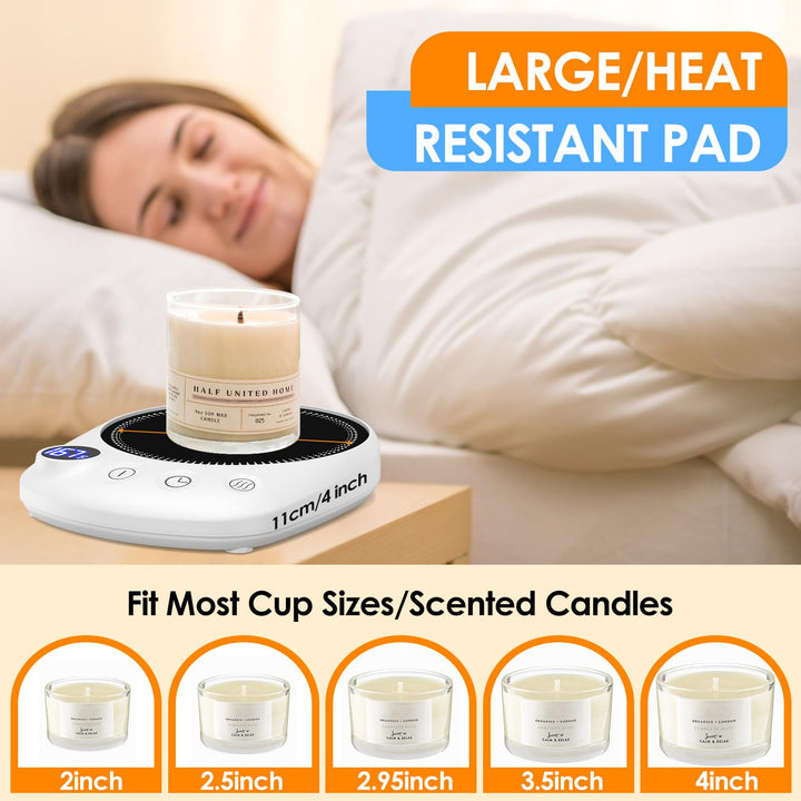 SmartHeat Mug Warmer: Fast, Safe & Versatile