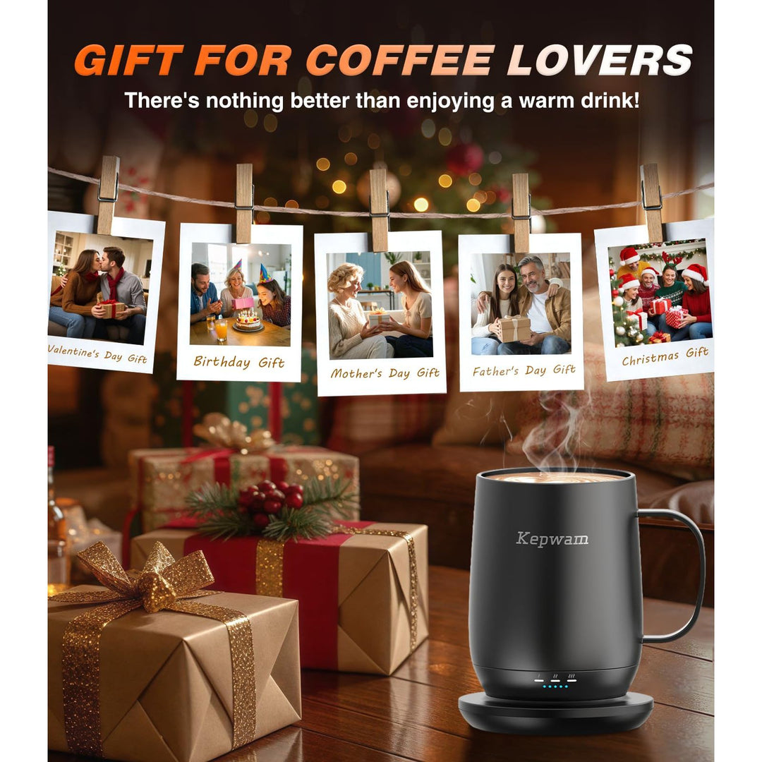 HeatMate 16oz Coffee Mug