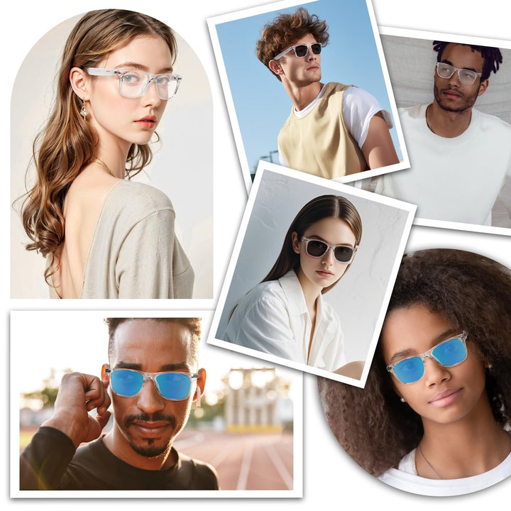 VoiceShield Touch: Smart UV Bluetooth Glasses