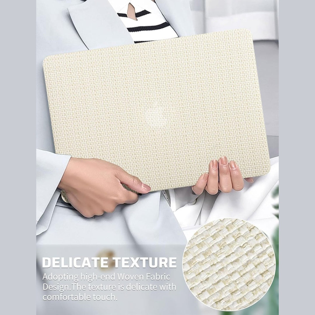 Seorsok Elegant Leather MacBook Air Case - Beige