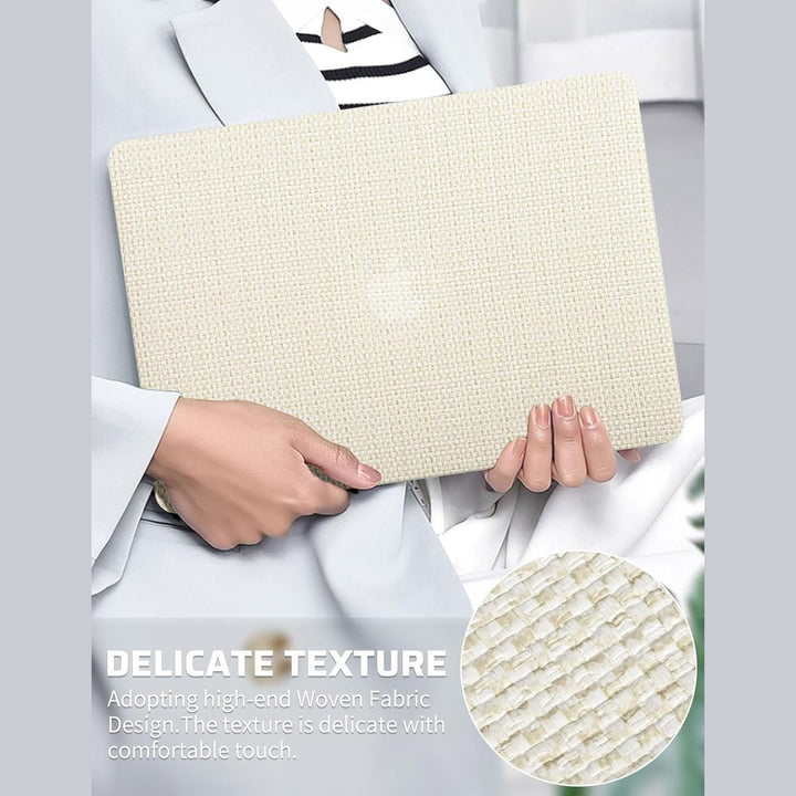 Seorsok Elegant Leather MacBook Air Case - Beige