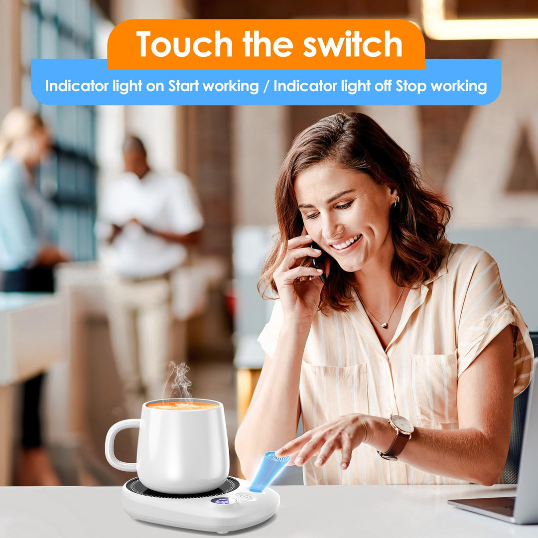 SmartHeat Mug Warmer: Fast, Safe & Versatile