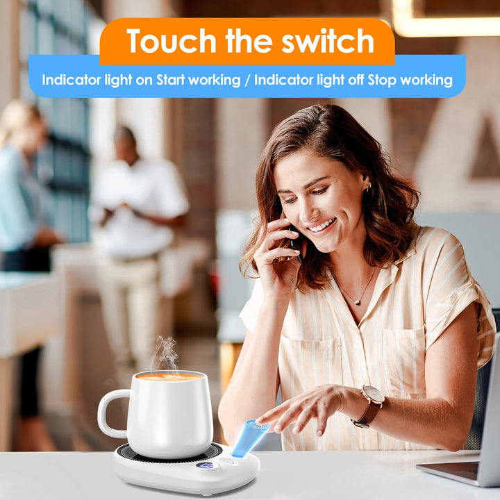 SmartHeat Mug Warmer: Fast, Safe & Versatile