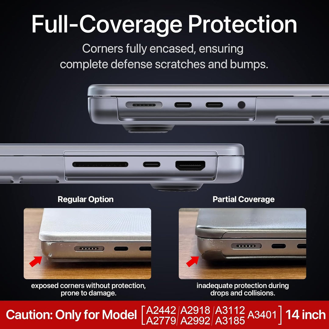 MacSafe Hard Shell Case - Crystal Clear