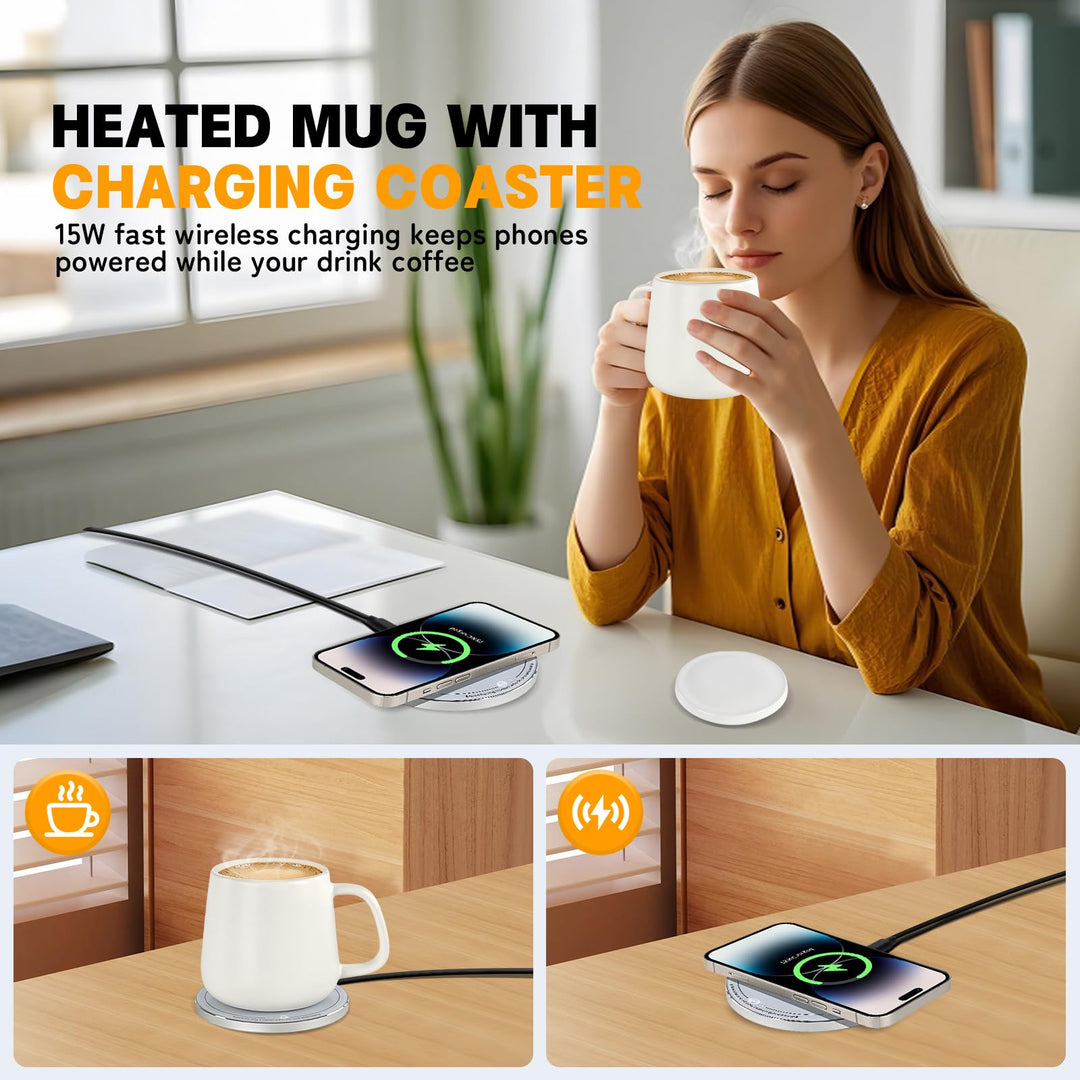 HotCharge Mug & Charger Combo