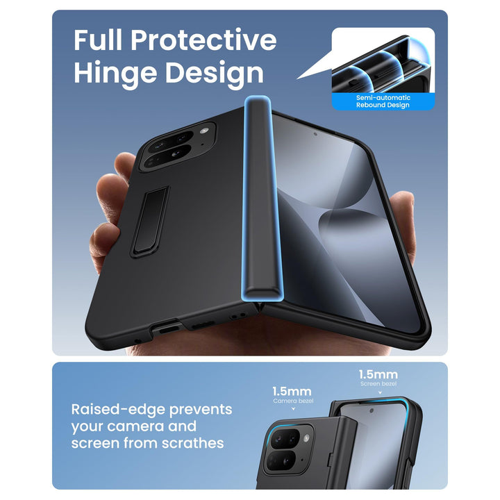 Pixel Pro Fold Case with Stand & Glass - DOKUTRONIX