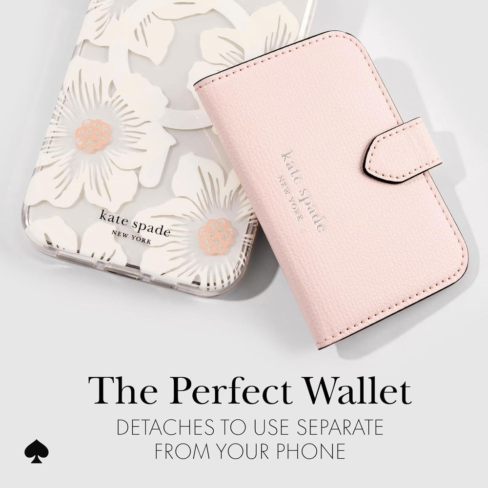 Kate Spade Chalk Pink MagSafe Wallet Modern Style - DOKUTRONIX