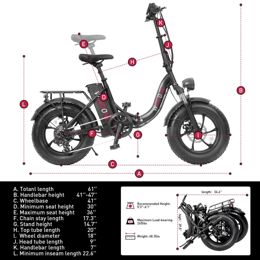 S16/K2 Electric Bike for Adults, Max 22/28MPH Speed & 50 Miles Range (PAS), 750W Peak Motor Ebike with 48V/13Ah Removable Battery, 4.0 Fat Tire and Shock Absorber, UL Certified - DOKUTRONIX