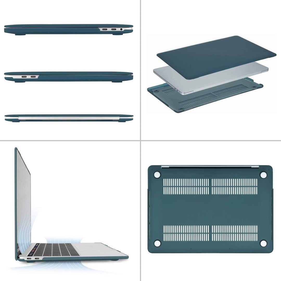 MacBook Pro 13 inch Case Kit - Midnight Green