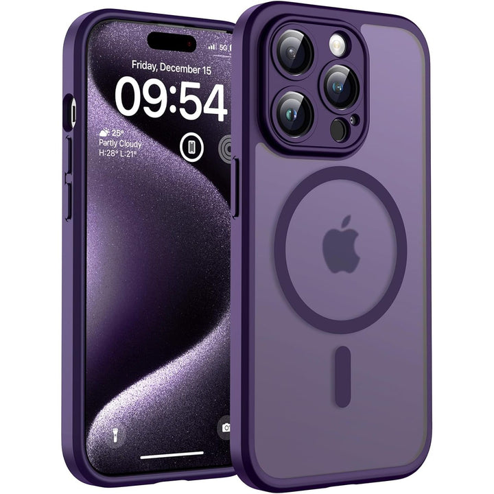 MagSafeGuard: Light Purple Matte iPhone 17 ProMax Case