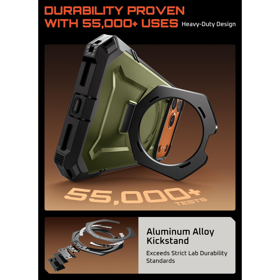 DesertGuard: MagSafe iPhone 17 Pro Max Case + Kickstand