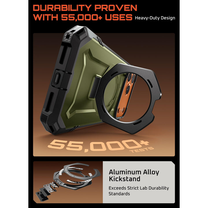 DesertGuard: MagSafe iPhone 17 Pro Max Case + Kickstand