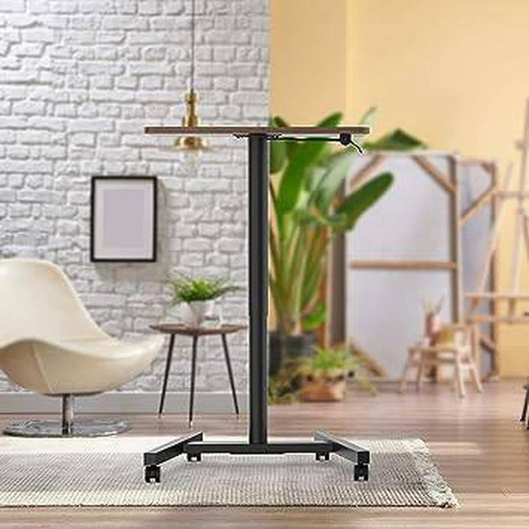 FlexiDesk 28: Adjustable Sit-Stand with Wheels - DOKUTRONIX