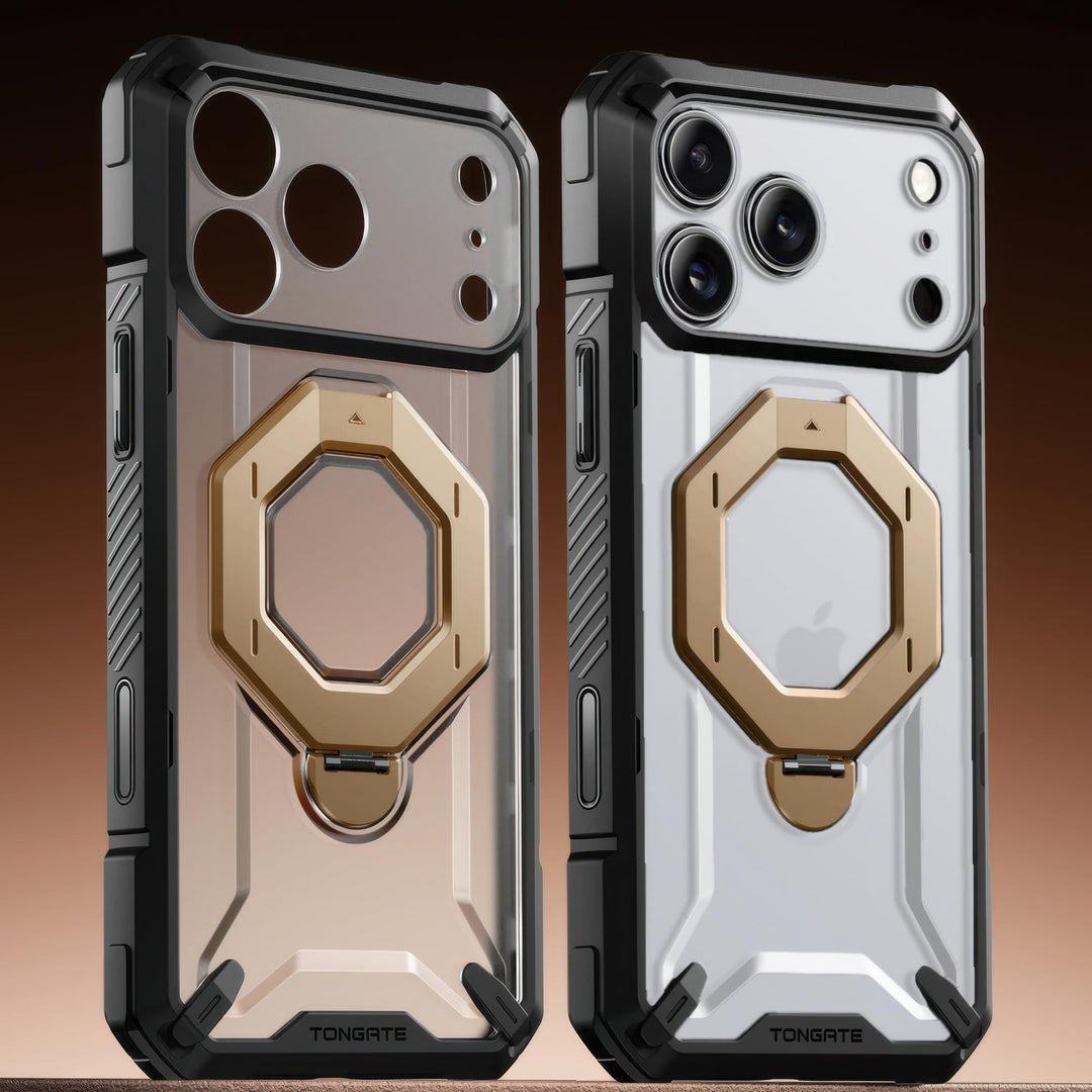 TONGATE 360° MagSafe Armor Case w/ Privacy & Camera Guard