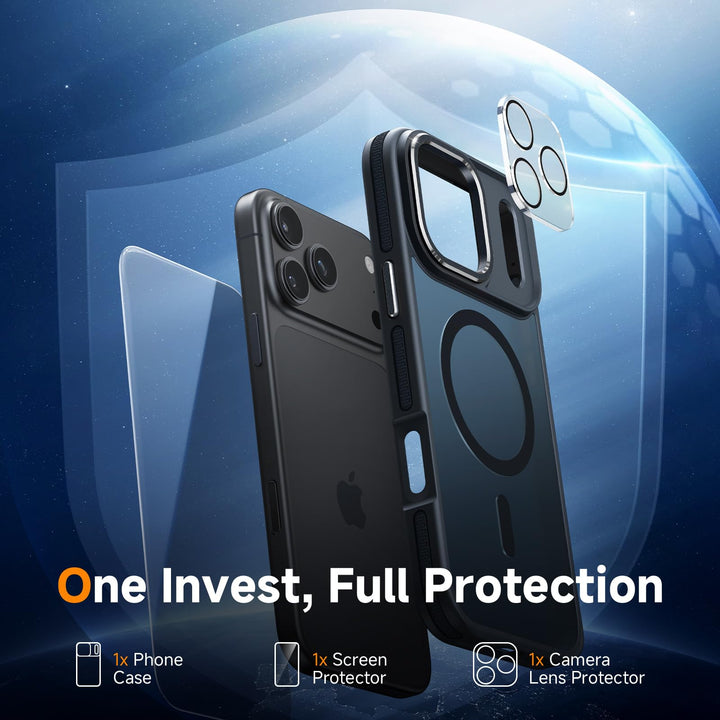 MagneFlex 3-in-1 iPhone 17 Pro Max Case - Red