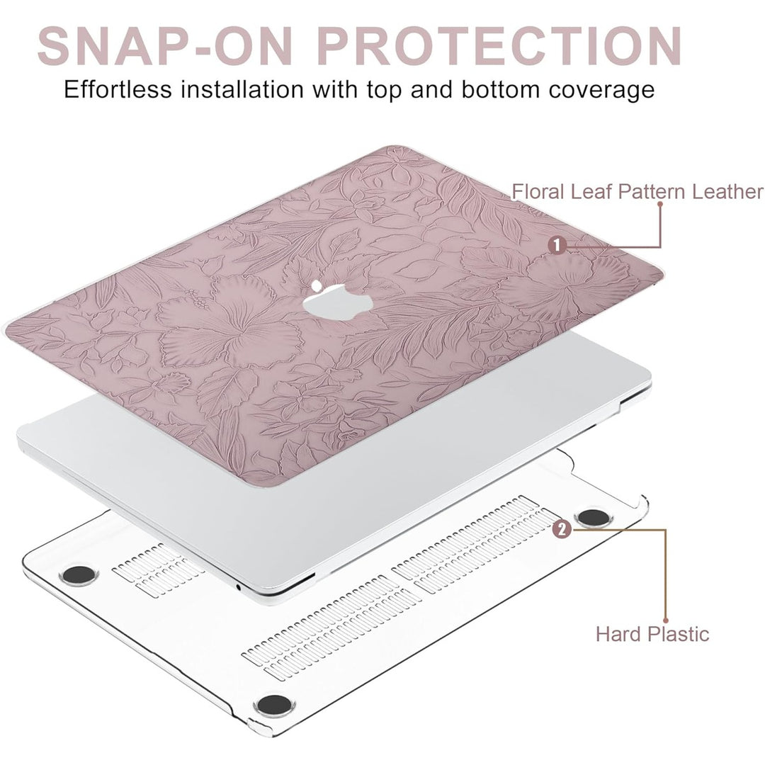 Floral Elegance MacBook Air 13.6 Case & Cover
