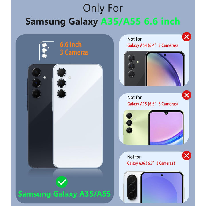 FNTCASE for Samsung Galaxy A14 5G Case: Dual Layer Protective Heavy Duty Cell Phone Cover Shockproof Rugged with Non Slip Textured Back - Military Protection Bumper Tough - 2023, 6.6inch (Matte Black) - DOKUTRONIX
