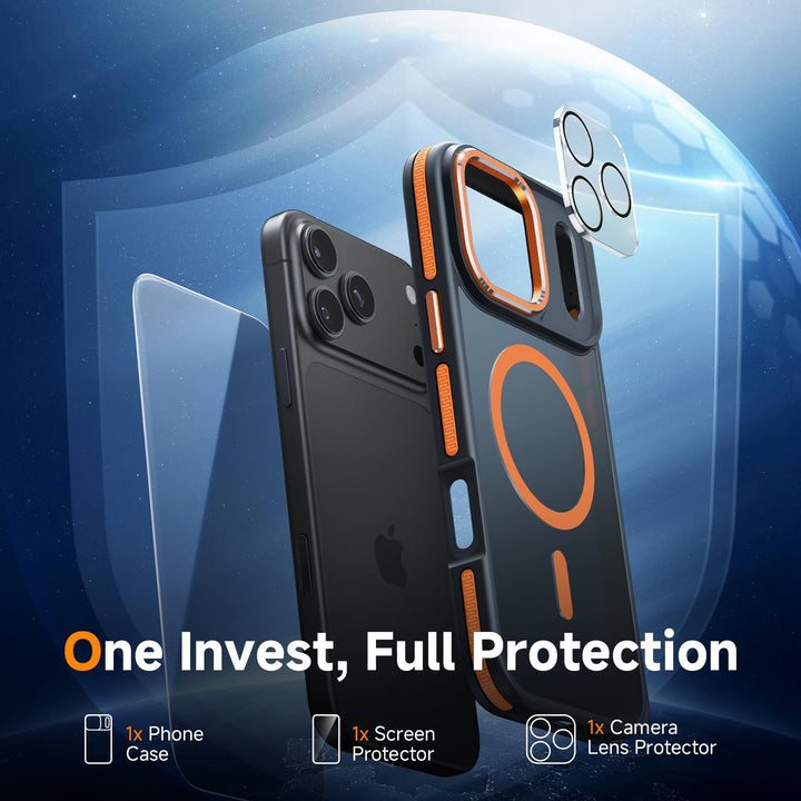 MagneFlex 3-in-1 iPhone 17 Pro Max Case - Red