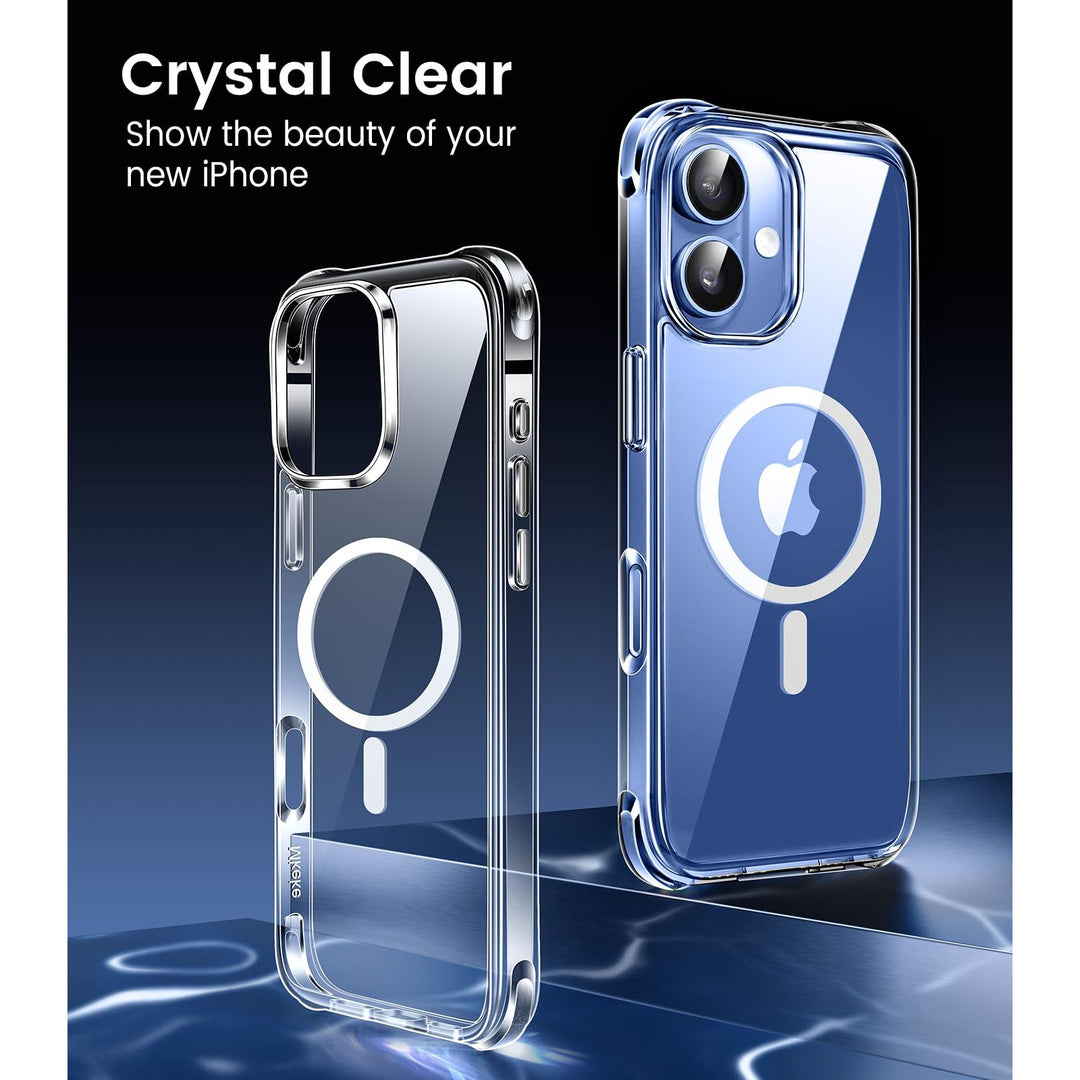 Mkeke Shield: Clear Military-Grade Case for iPhone 17