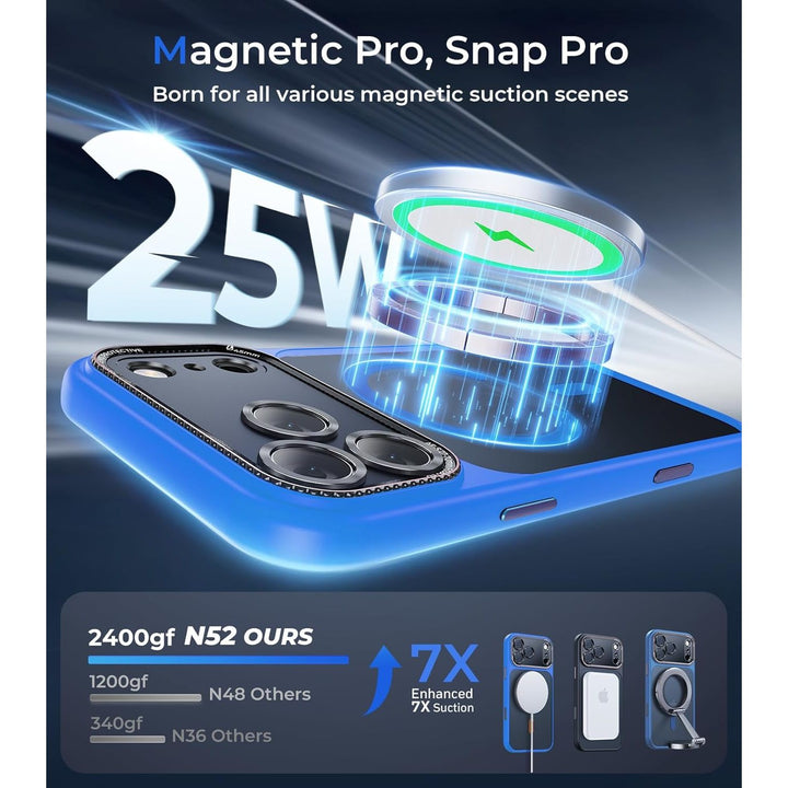 MagGrip Armor Case: iPhone 17 Pro Max - Orange