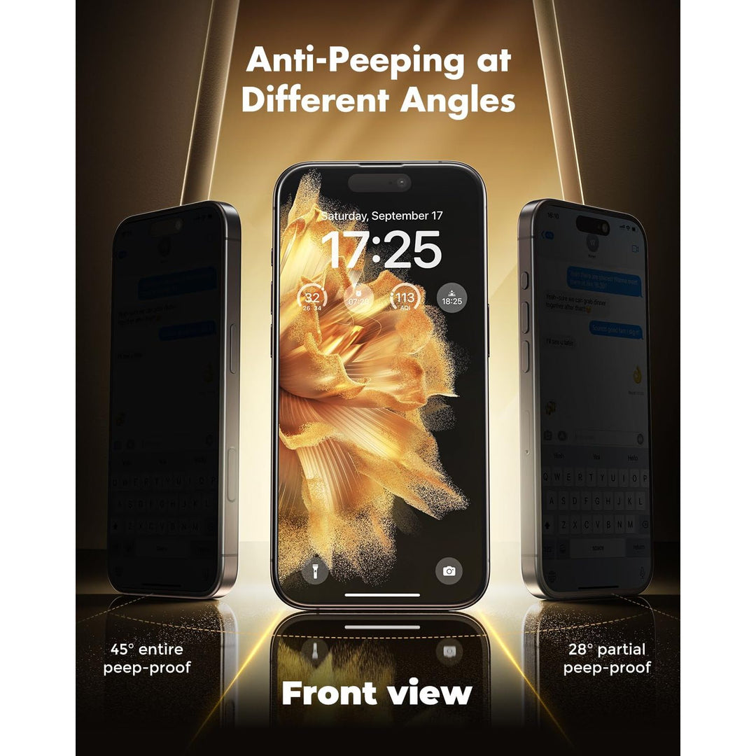 PrivacyShield 2-Pack for iPhone 16 Max