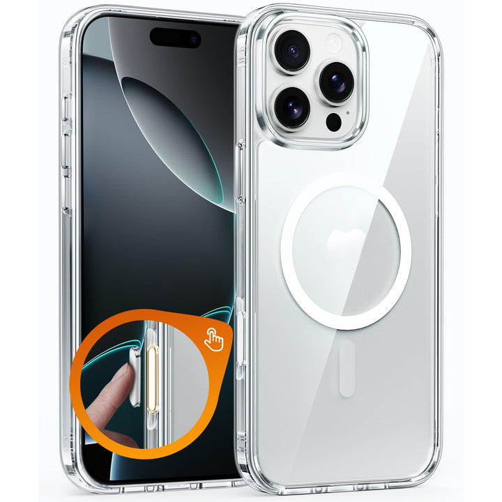 ClearShield Pro-Max Case: Slim, Magnetic, Shockproof - DOKUTRONIX