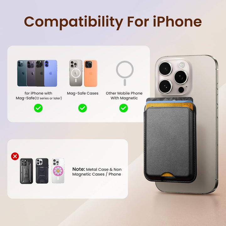 MagSafe Magnetic Wallet Pro for iPhone Series - DOKUTRONIX