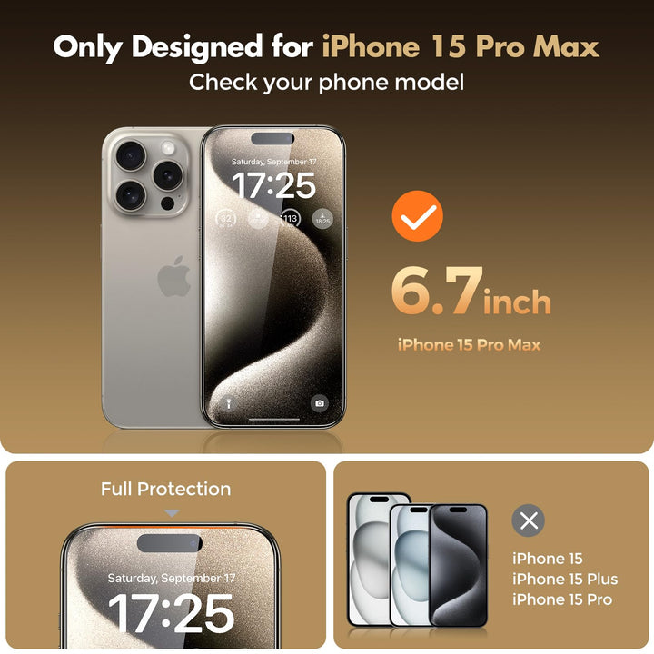 PrivacyShield 2-Pack for iPhone 16 Max