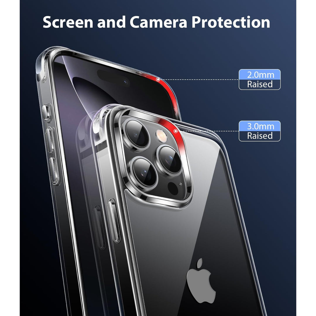 Mkeke Shield: Clear Military-Grade Case for iPhone 17