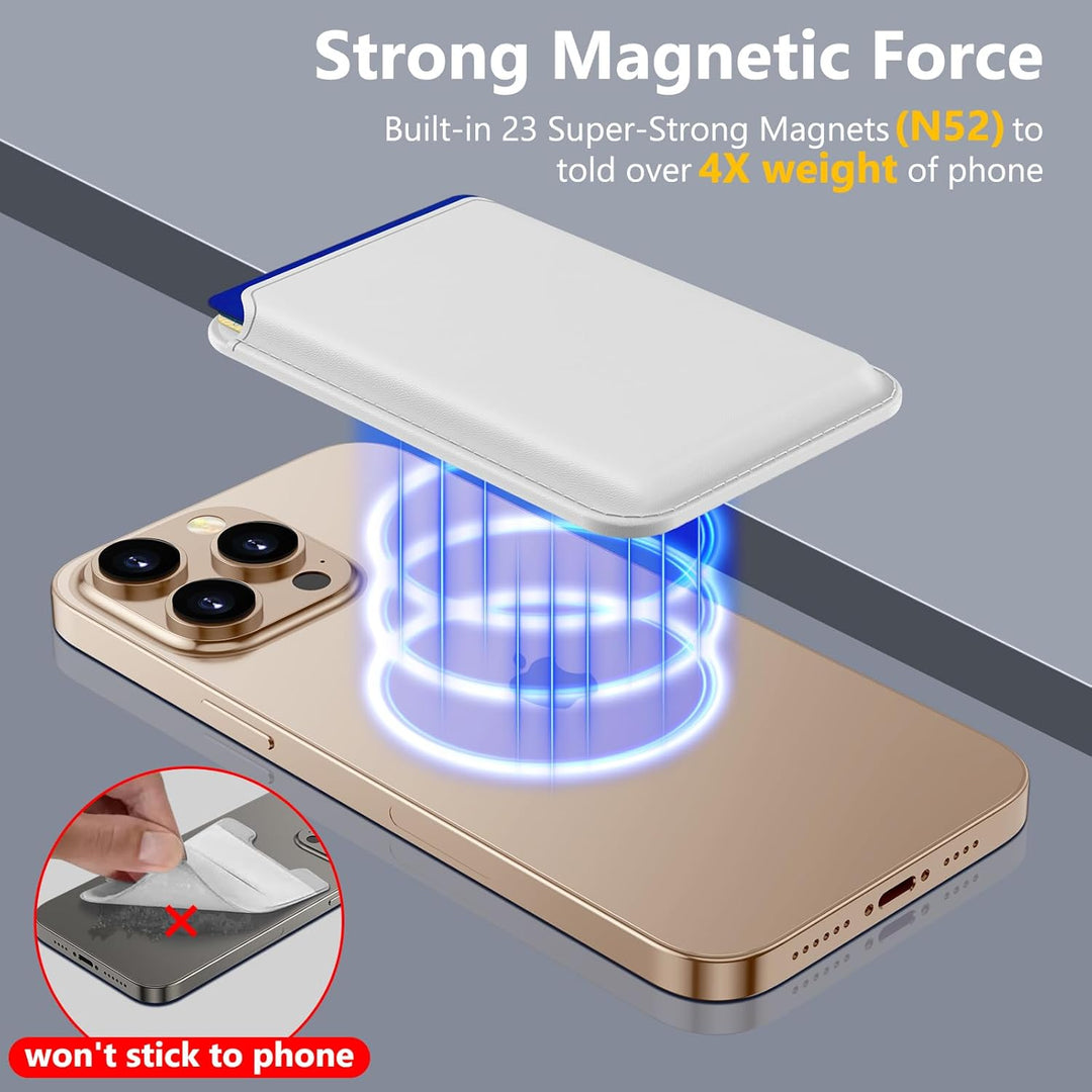 MagSafe Slim Wallet: RFID-Blocking Magnetic Holder - DOKUTRONIX
