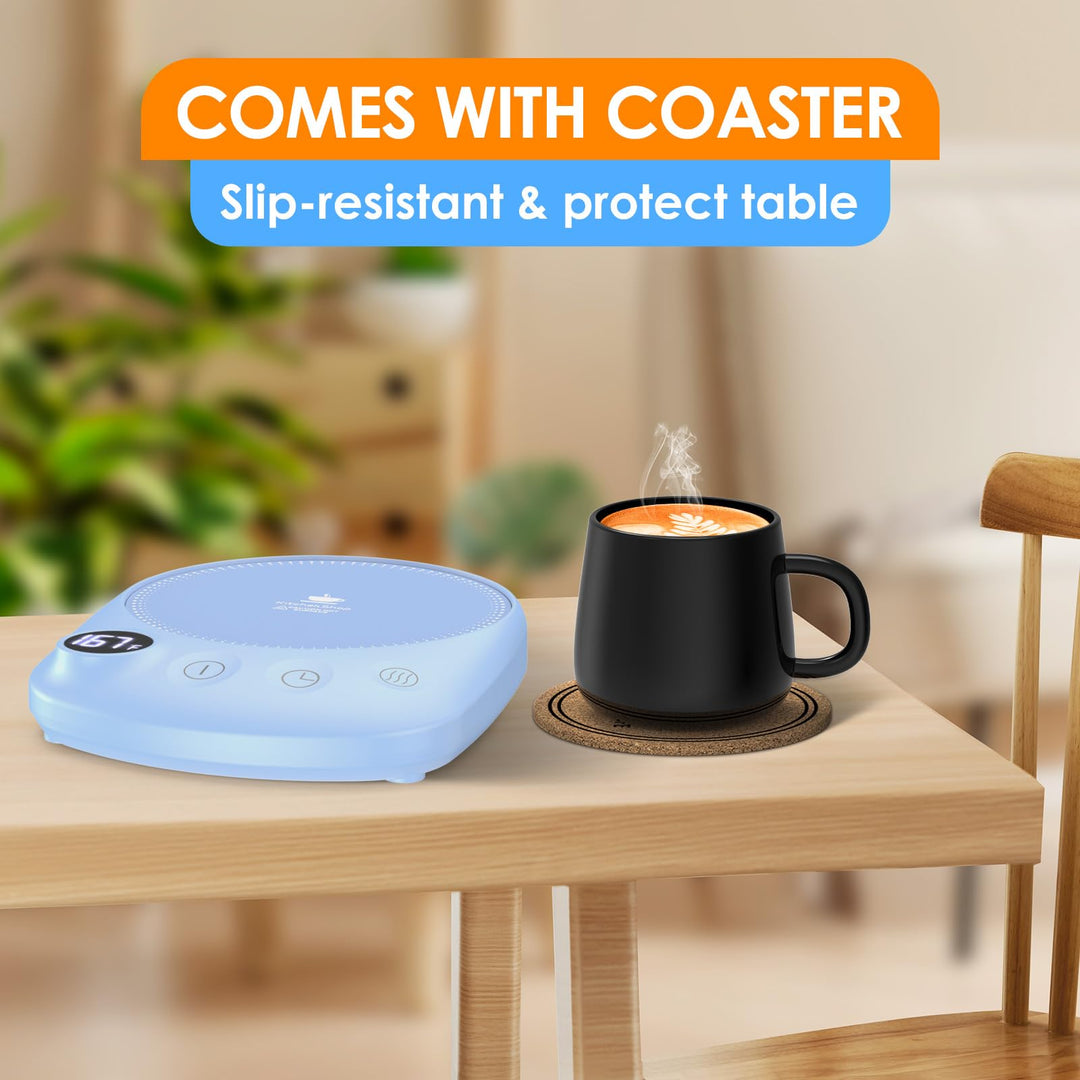 SmartHeat Mug Warmer: Fast, Safe & Versatile