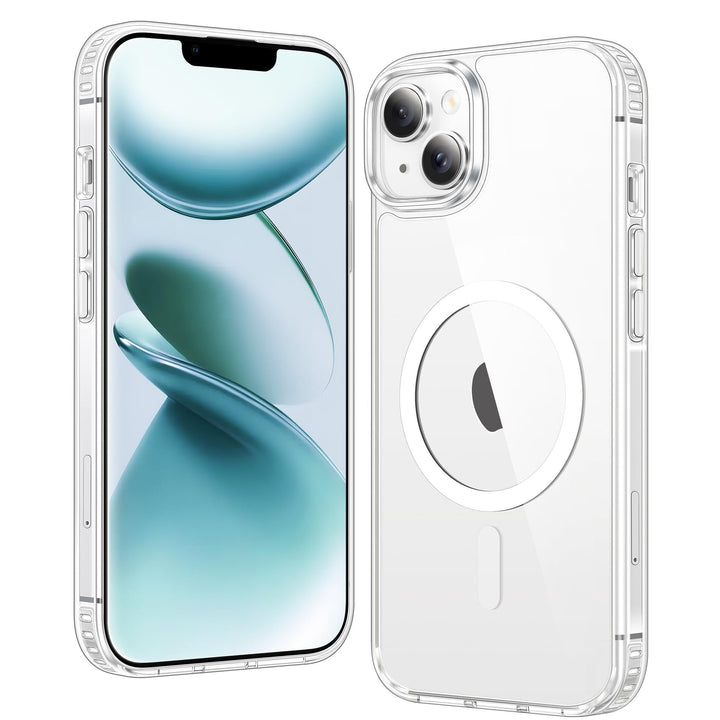 MaxGuard ClearShield: Magnetic Anti-Yellow iPhone Case